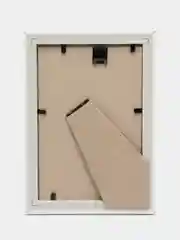 Белый фоторамка 10 х 15 со стеклом, набор 1-4 шт, профиль 9