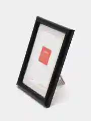 Черный фоторамка 10 х 15 со стеклом, оптом набор 1-4шт, профиль 1