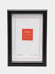 Черный фоторамка 10 х 15 со стеклом, оптом набор 1-4шт, профиль 1