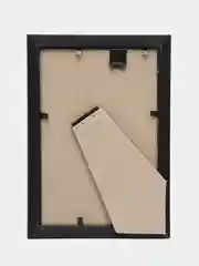 Черный фоторамка 10 х 15 со стеклом, оптом набор 1-4шт, профиль 1