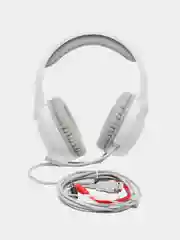 Белый наушники накладные, игровые Hoco W108, полноразмерная гарнитура, с микрофоном