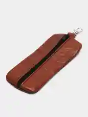 Рыжий ключница мужская женская  из натуральной кожи