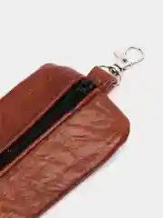 Рыжий ключница мужская женская  из натуральной кожи