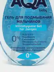 Гель AQA baby для подмывания мальчиков