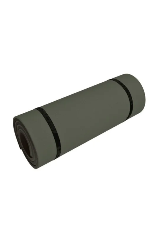Серый туристический коврик удлиненный Isolon Optima Light S10, 200х60см, 10 мм