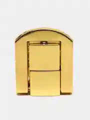 Замок и защелка мебельная, цвет золото, 21 x 28 мм