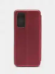 Бордовый чехол книжка для Xiaomi Redmi 10,Redmi note 10t/Poco M3Pro, Redmi Note 11, Poco X3,Poco F3