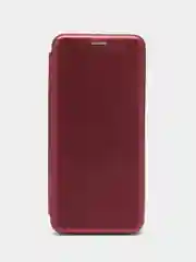 Бордовый чехол книжка для Xiaomi Redmi 10,Redmi note 10t/Poco M3Pro, Redmi Note 11, Poco X3,Poco F3