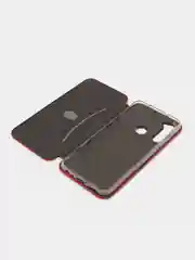 Красный чехол книжка для Xiaomi Redmi Note 8, 8T, Redmi 8, Redmi 8A