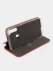 Красный чехол книжка для Xiaomi Redmi Note 8, 8T, Redmi 8, Redmi 8A
