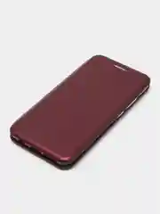 Бордовый чехол-книжка для Honor 10, 10 Lite/P Smart 2019, Honor 9A, Honor 9C/P40 Lite E
