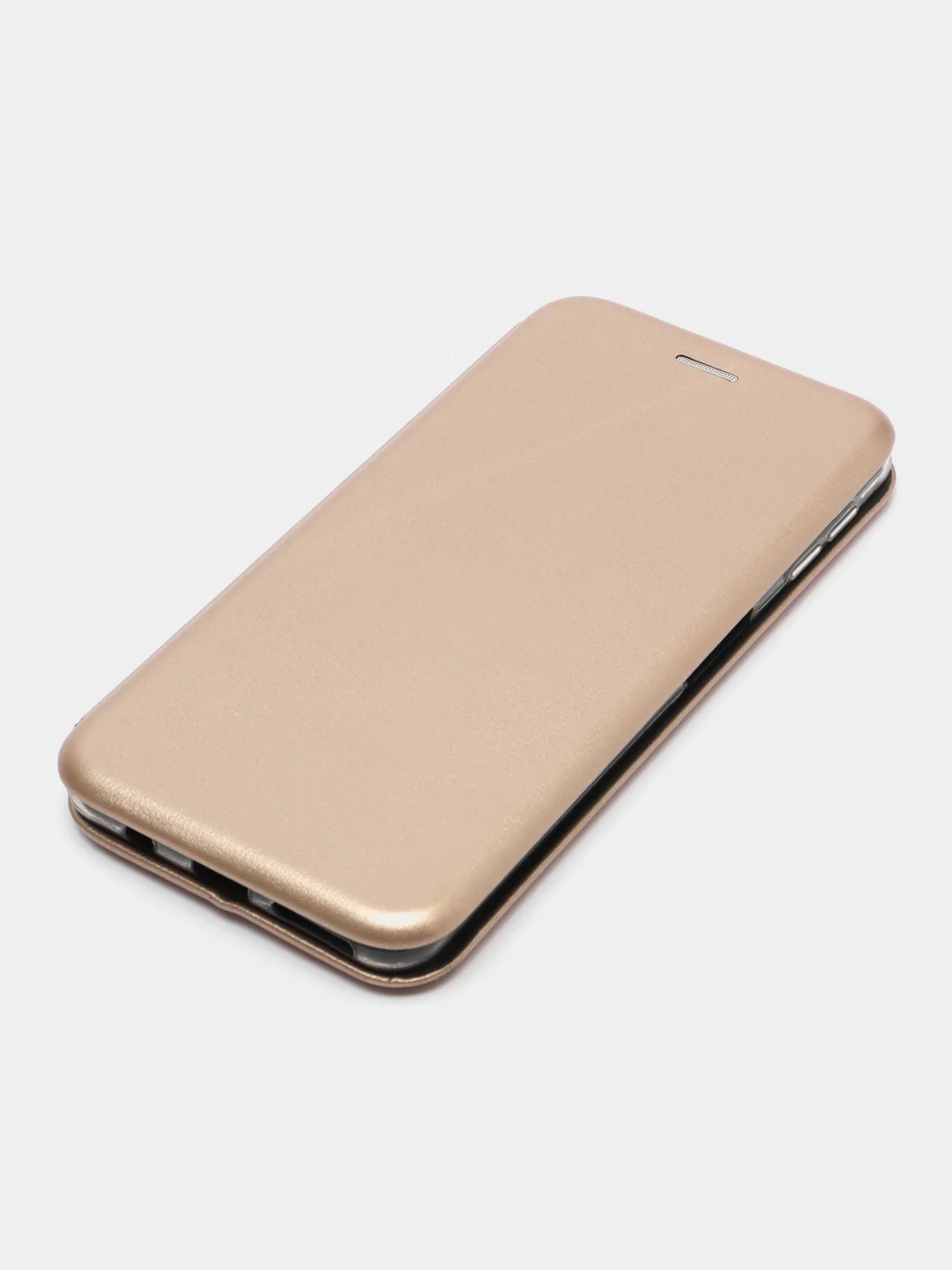 Золотой чехол-книжка для Samsung A8, A8 Plus, A7 (2018)