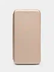 Золотой чехол-книжка для Samsung A8, A8 Plus, A7 (2018)