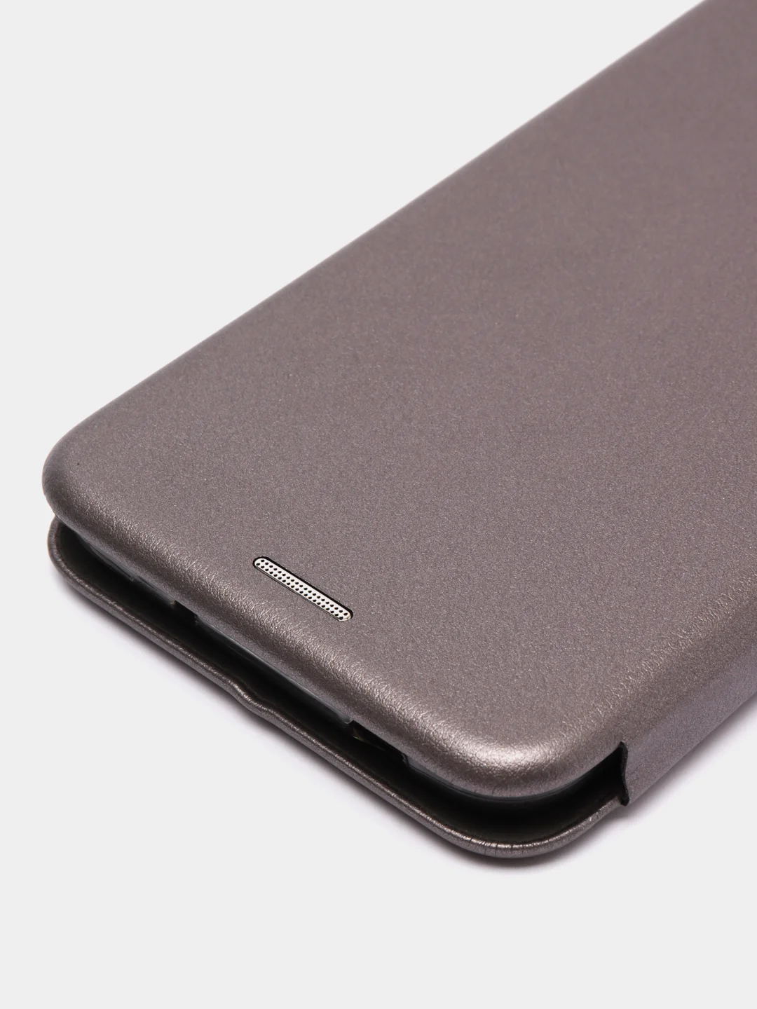 Серый чехол книжка для Samsung J1(16), J2 Prime, J3(16), J5(17), J6, J8
