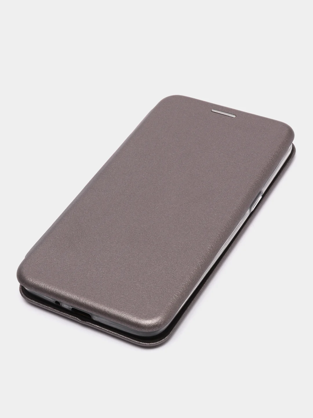 Серый чехол книжка для Samsung J1(16), J2 Prime, J3(16), J5(17), J6, J8