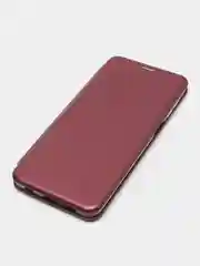 Бордовый чехол книжка для Redmi 9C/Redmi 10A, Redmi Note 9S/9Pro, Redmi Note 9, Redmi Note 9T