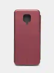 Бордовый чехол книжка для Redmi 9C/Redmi 10A, Redmi Note 9S/9Pro, Redmi Note 9, Redmi Note 9T
