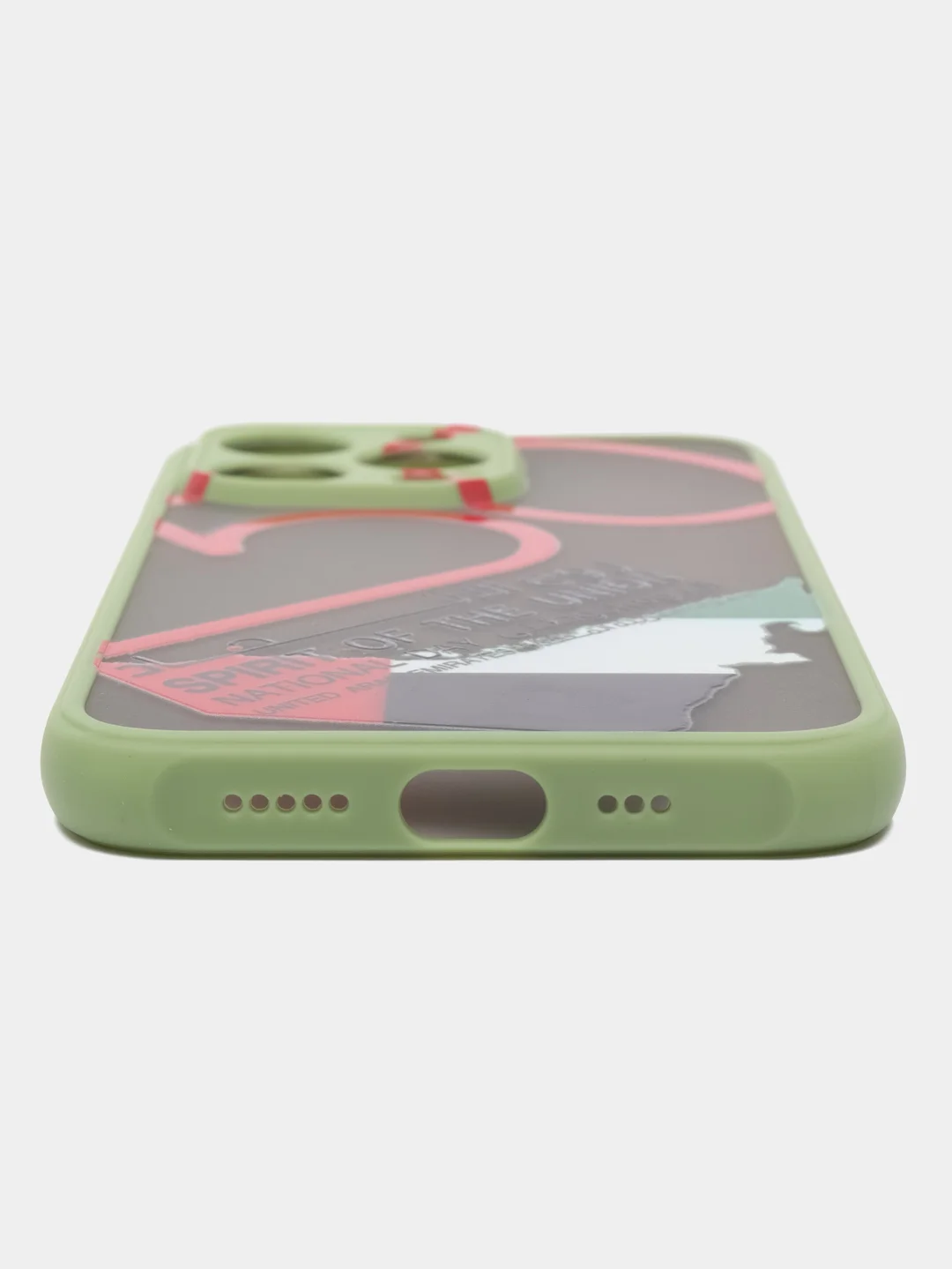 Желтый чехол на iPhone 13 pro / 12 / 12 Pro с принтом