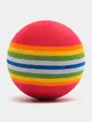 Красный игрушка мячик, резиновая