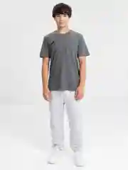 Серый футболка Core 18 Tee, мужская, из хлопка, серая