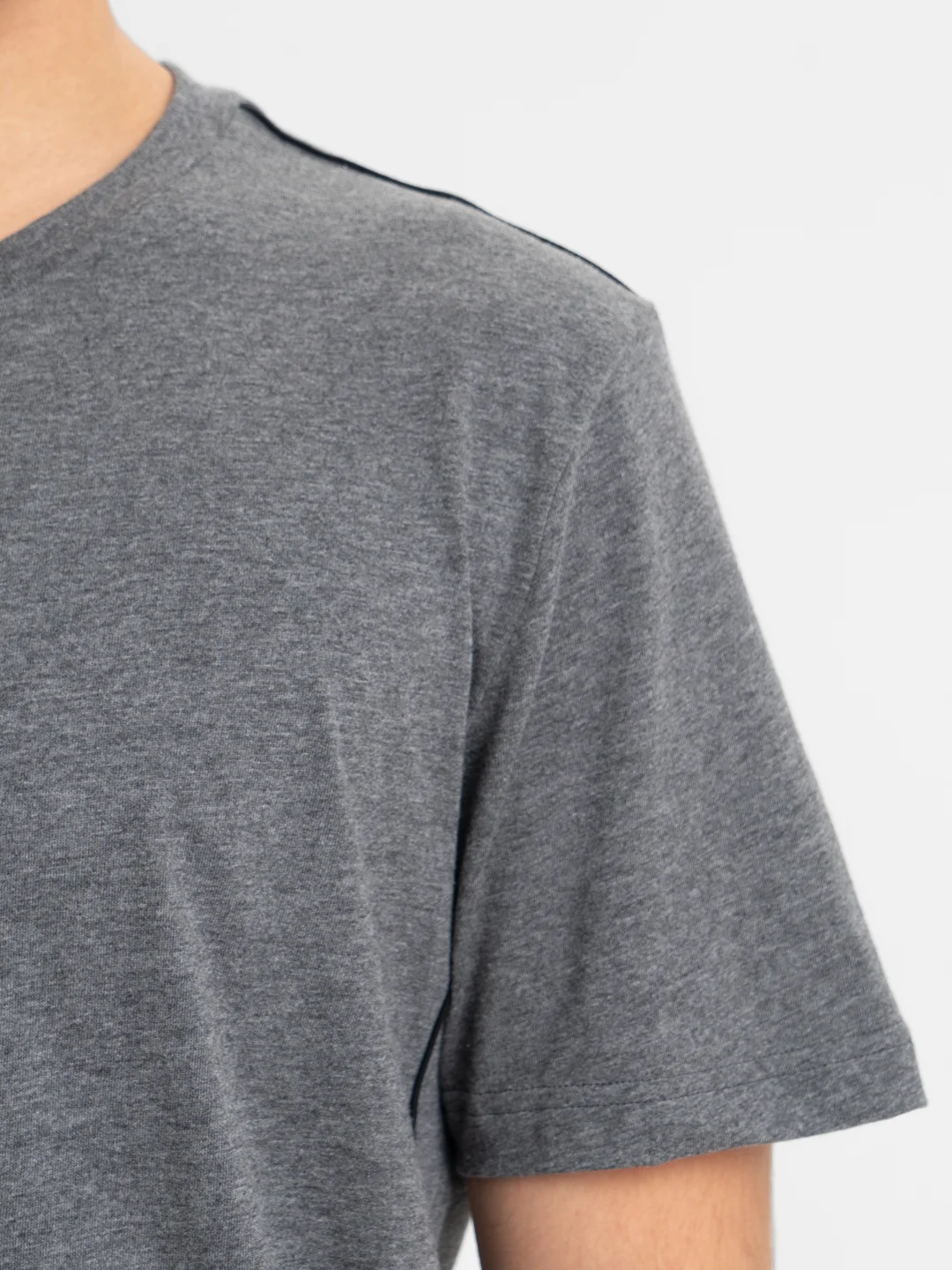 Серый футболка Core 18 Tee, мужская, из хлопка, серая