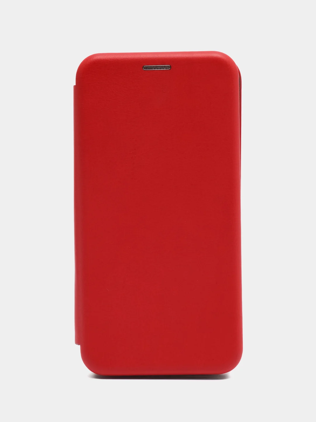 Красный чехол-книжка с карточкой для Xiaomi Redmi Note 8