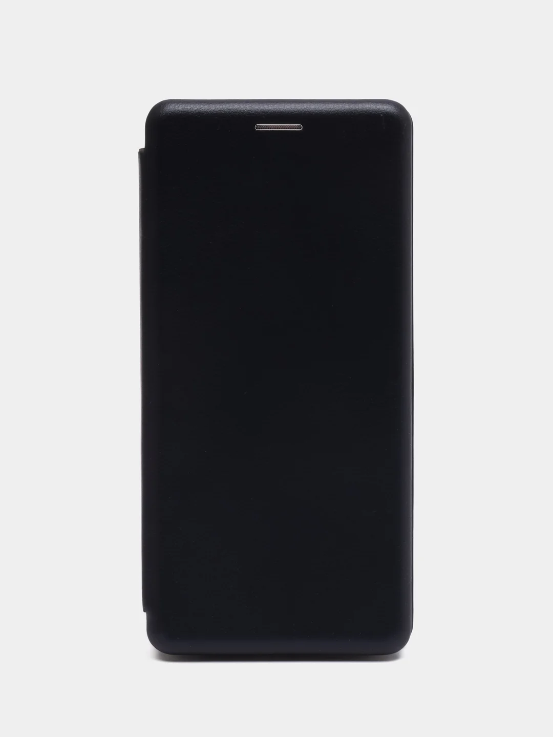 Черный чехол-книжка с карточкой для Xiaomi Redmi Note 8