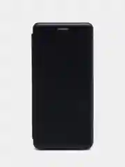 Черный чехол-книжка с карточкой для Xiaomi Redmi Note 8