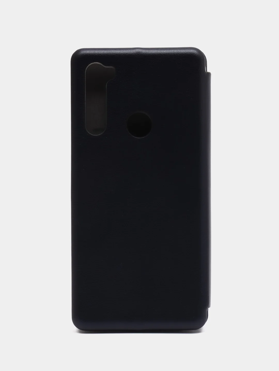 Черный чехол-книжка с карточкой для Xiaomi Redmi Note 8