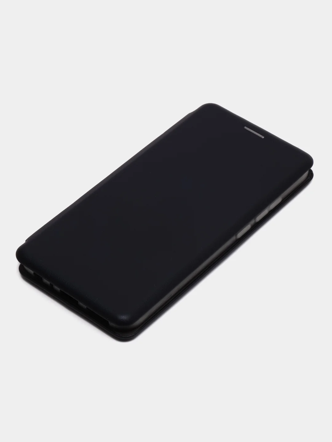 Черный чехол-книжка с карточкой для Xiaomi Redmi Note 8
