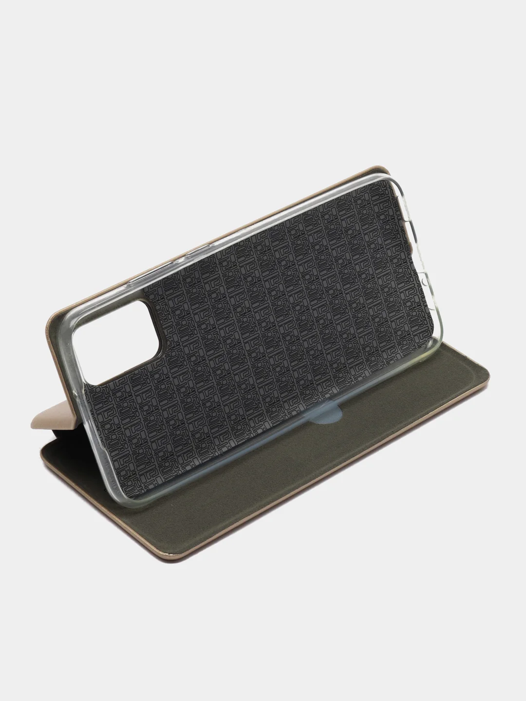 Золотой чехол-книжка для Samsung A01, A01 Core, A02, A02S, A03S