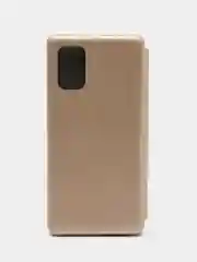 Золотой чехол-книжка для Samsung A01, A01 Core, A02, A02S, A03S