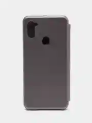 Серый чехол-книжка для Samsung A10, A11, A31, A71, A21S