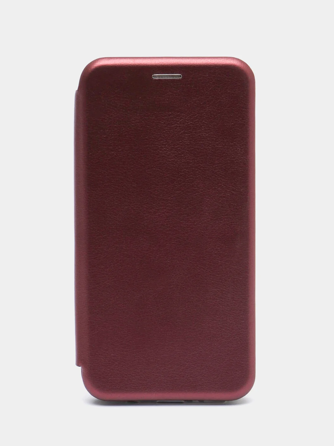 Бордовый чехол книжка для Samsung M21, M31, M31S