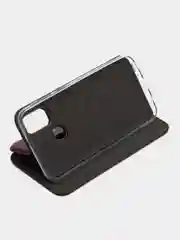 Бордовый чехол книжка для Samsung M21, M31, M31S