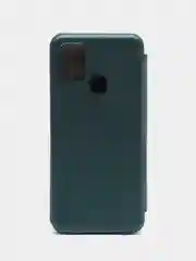 Зеленый чехол книжка для Samsung M21, M31, M31S