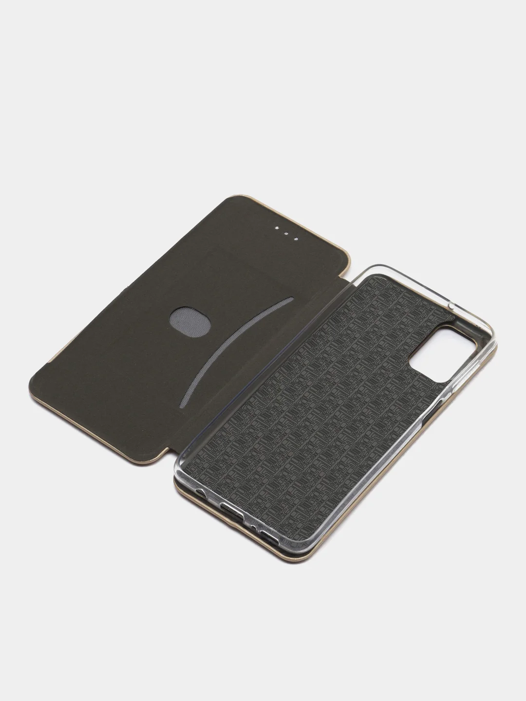 Золотой чехол книжка для Samsung M21, M31, M31S