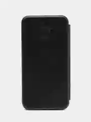Черный чехол-книжка для Samsung A8, A8 Plus, A7 (2018)