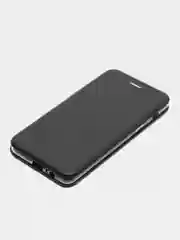 Черный чехол-книжка для Samsung A8, A8 Plus, A7 (2018)