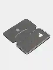 Черный чехол-книжка для Samsung A8, A8 Plus, A7 (2018)