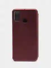 Бордовый чехол-книжка для Honor 9X Lite, 10X Lite, P Smart 2021