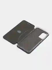 Серый чехол книжка для Samsung A22, A22S, A52, A72