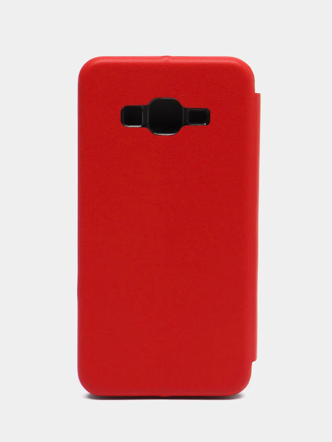 Красный чехол книжка для Samsung J1(16), J2 Prime, J3(16), J5(17), J6, J8