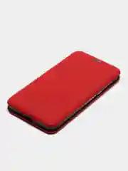 Красный чехол книжка для Samsung J1(16), J2 Prime, J3(16), J5(17), J6, J8