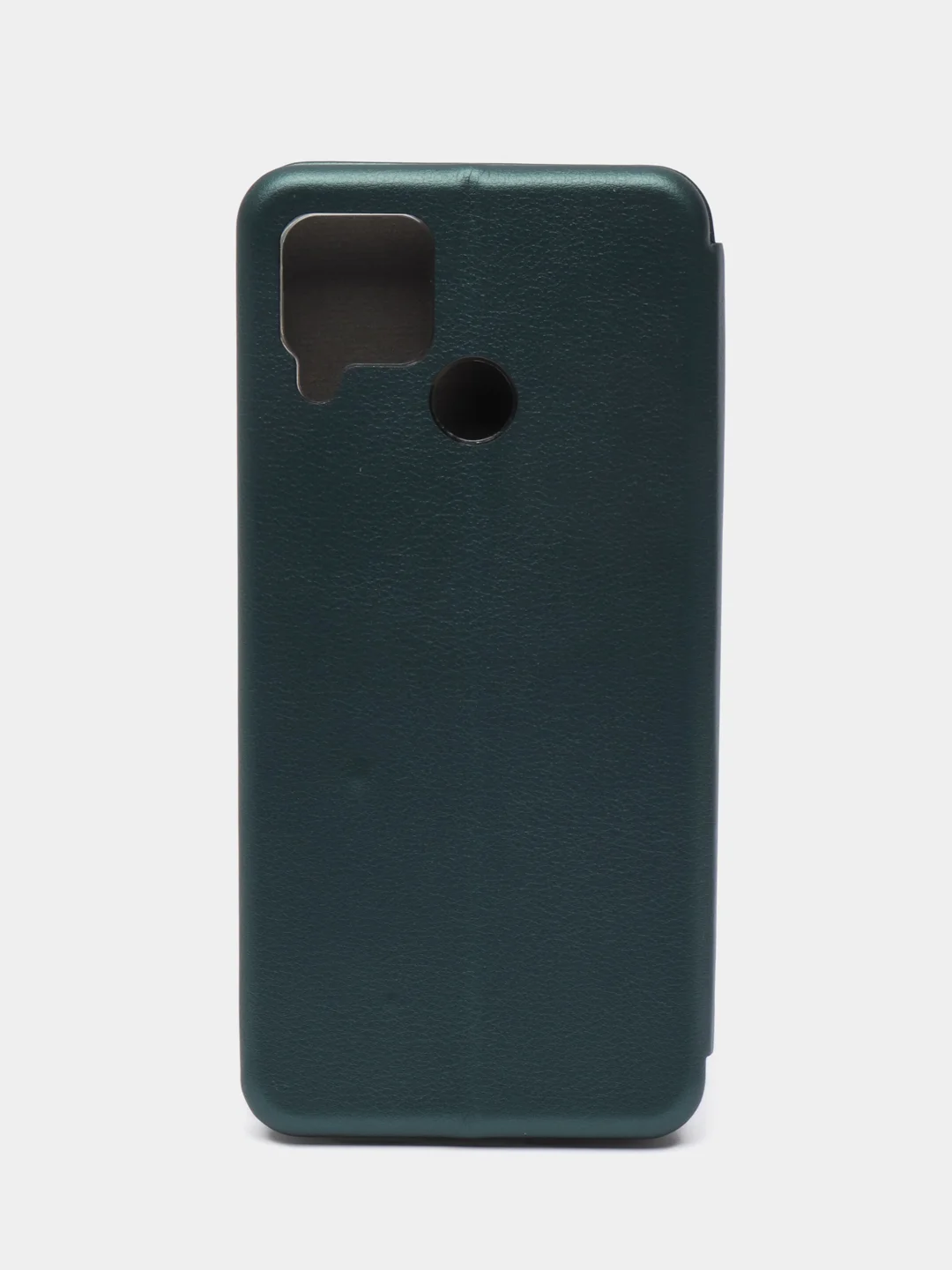 Зеленый чехол-книжка для Realme C11 (2020), C12, C35