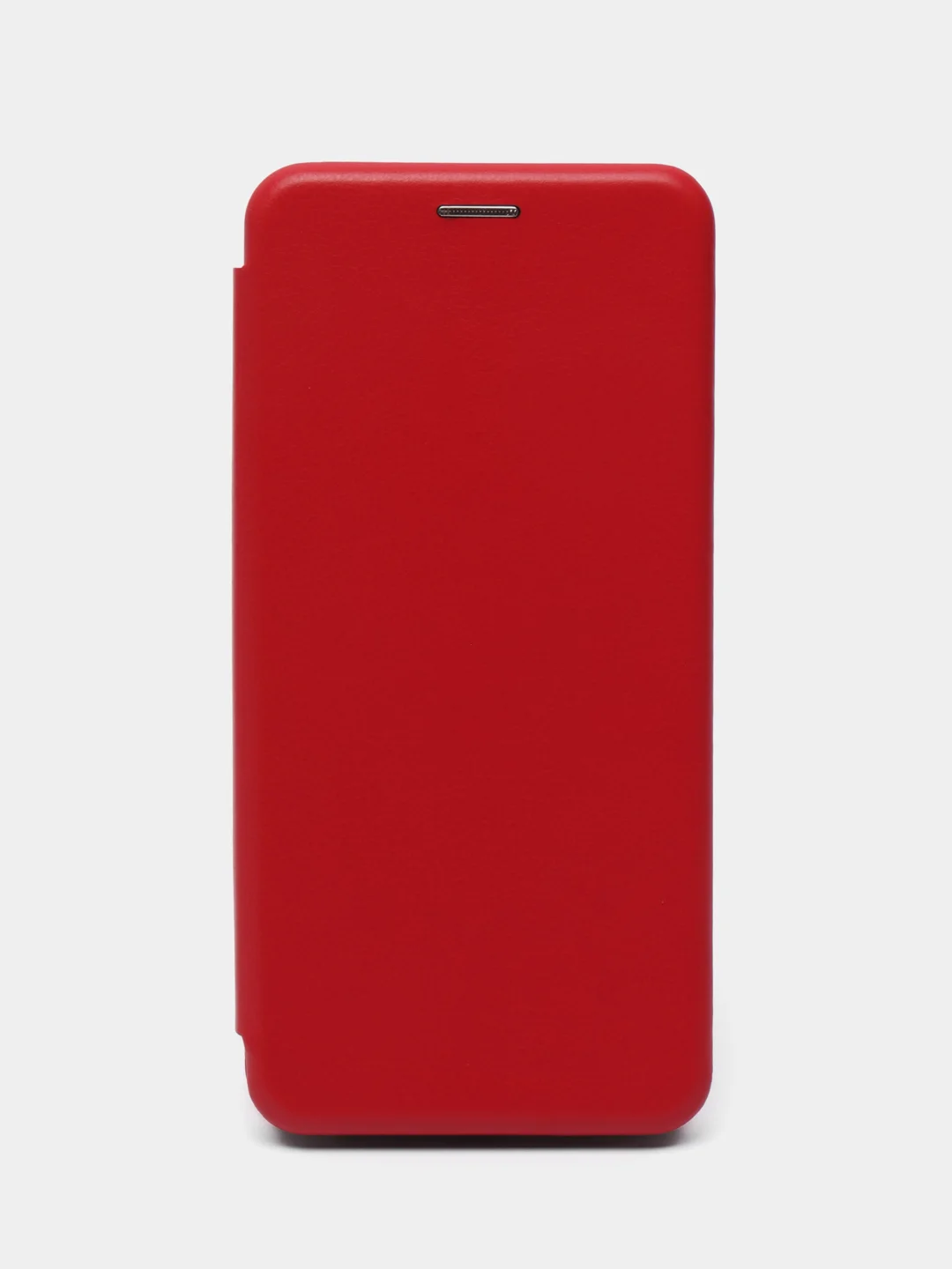 Красный чехол-книжка для Realme C11 (2020), C12, C35