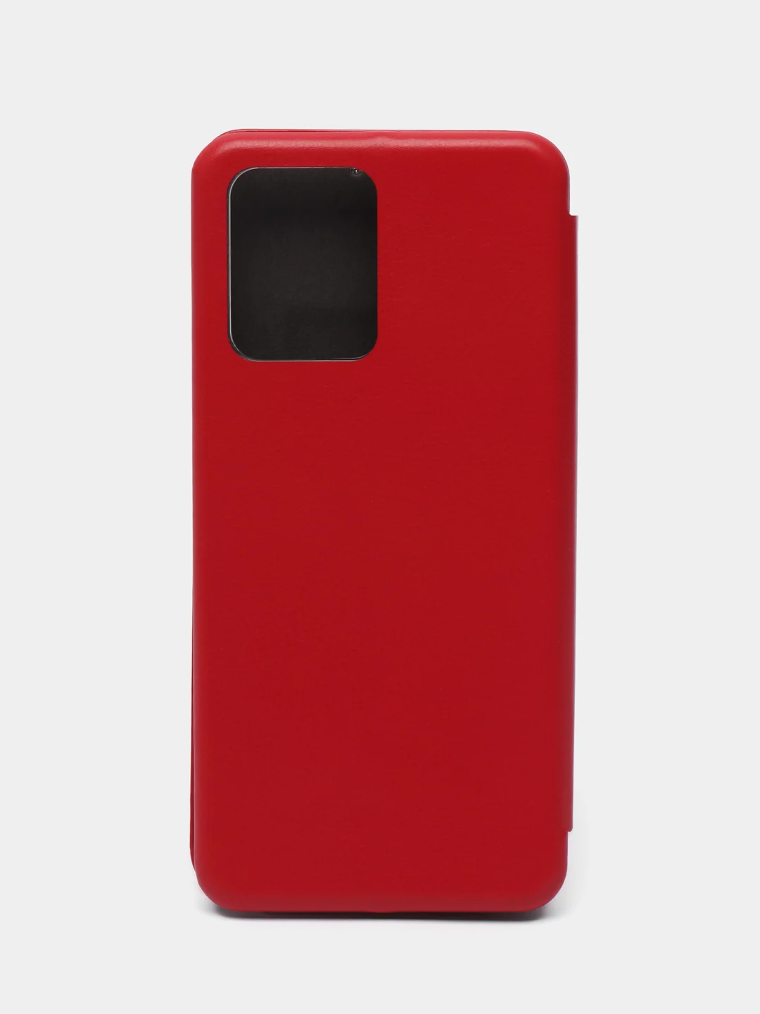 Красный чехол-книжка для Realme C11 (2020), C12, C35