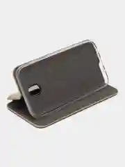 Золотой чехол книжка для Samsung J1(16), J2 Prime, J3(16), J5(17), J6, J8