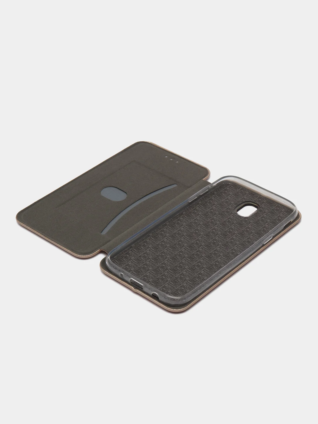 Золотой чехол книжка для Samsung J1(16), J2 Prime, J3(16), J5(17), J6, J8