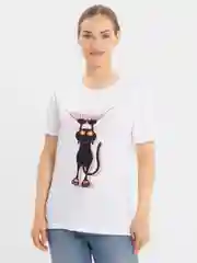 Белый футболка женская